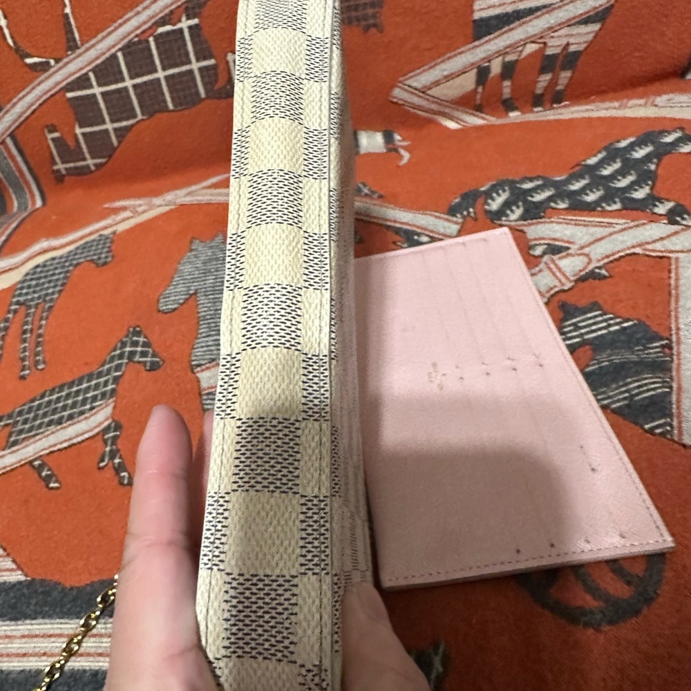 LOUIS VUITTON ❤️🌟MI2146 FELICIE DAMIER AZUR ⭐️ - Picture 8 of 16